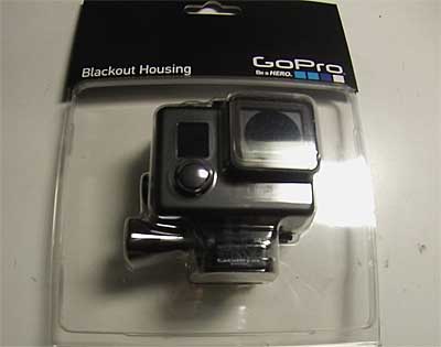 GoProのブラックアウトハウジングが届きました。