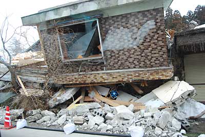 地震家屋被害その１