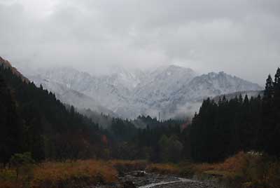 大源太山は、真っ白に雪化粧しました。