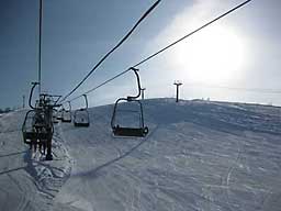 ほんとうにきれいな景色を観ながらのスキーは最高でした！！
