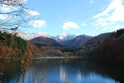 大源太湖もきれいでした。