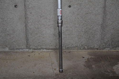 ガス配管用のφ25mmステンレス管