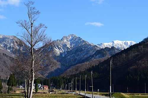 大源太山の雪景色